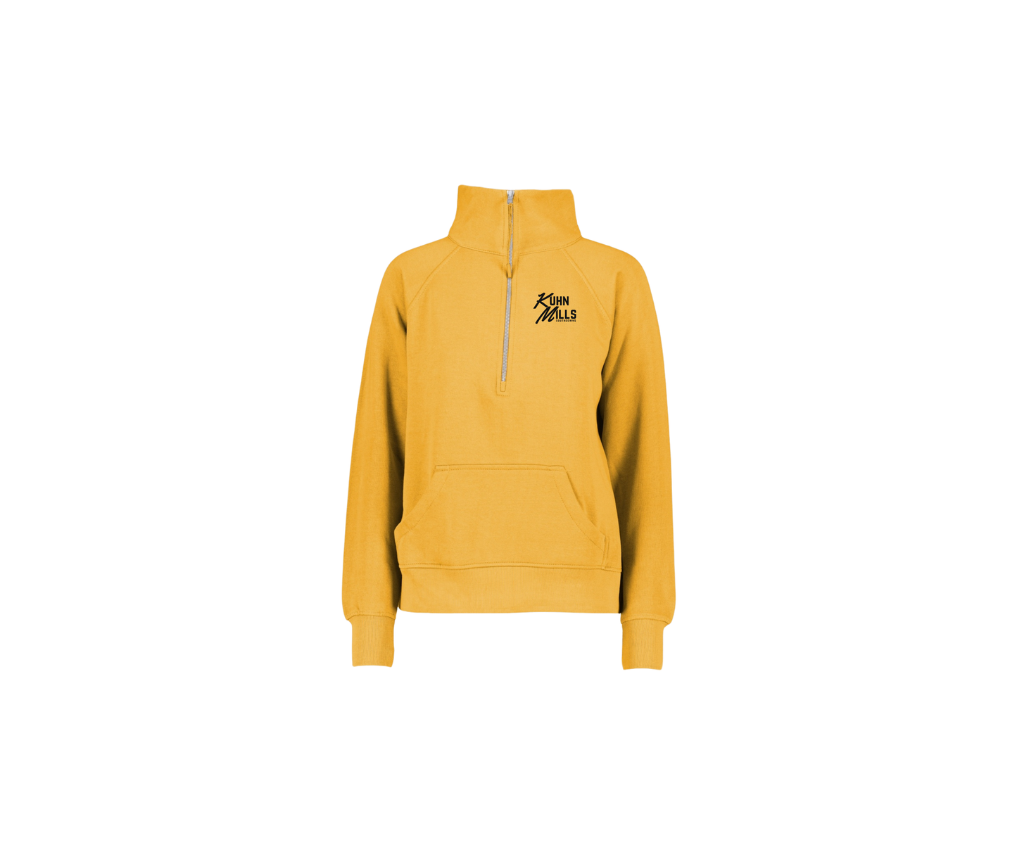 Ladies Boxy Half Zip Fleece - Ladies & Youth (Kuhn Mills)