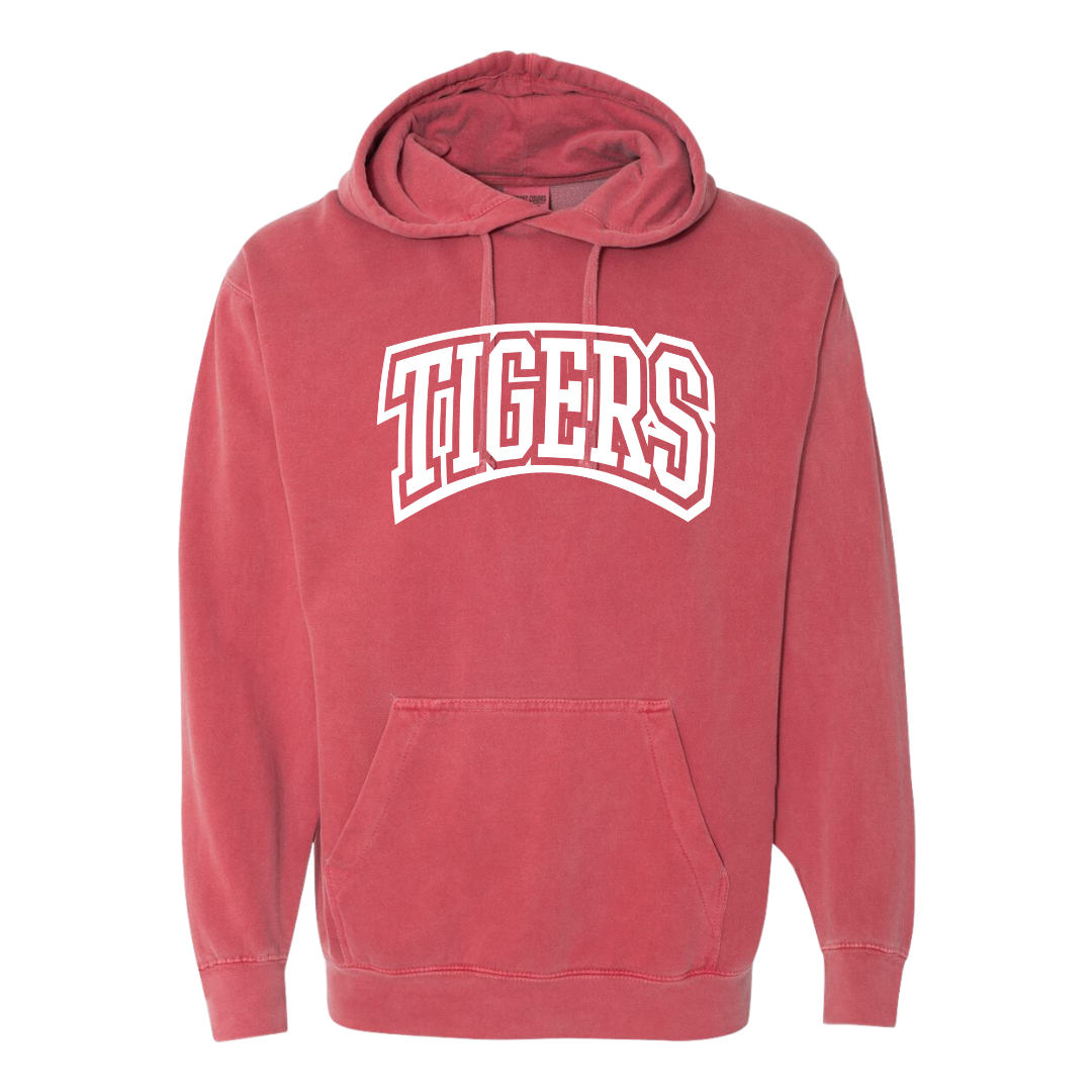 Tigers Comfort Colors Hoodie {Princeton}