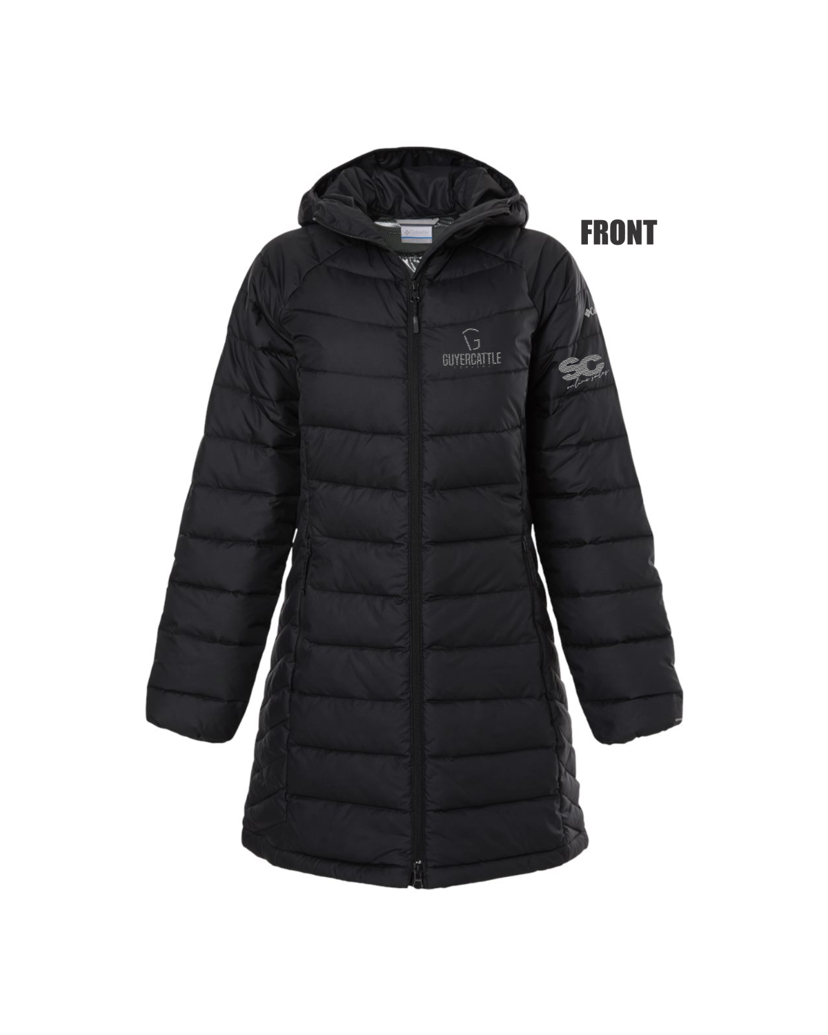 Ladies Columbia Long Puffer Coat - Ladies (Guyer)