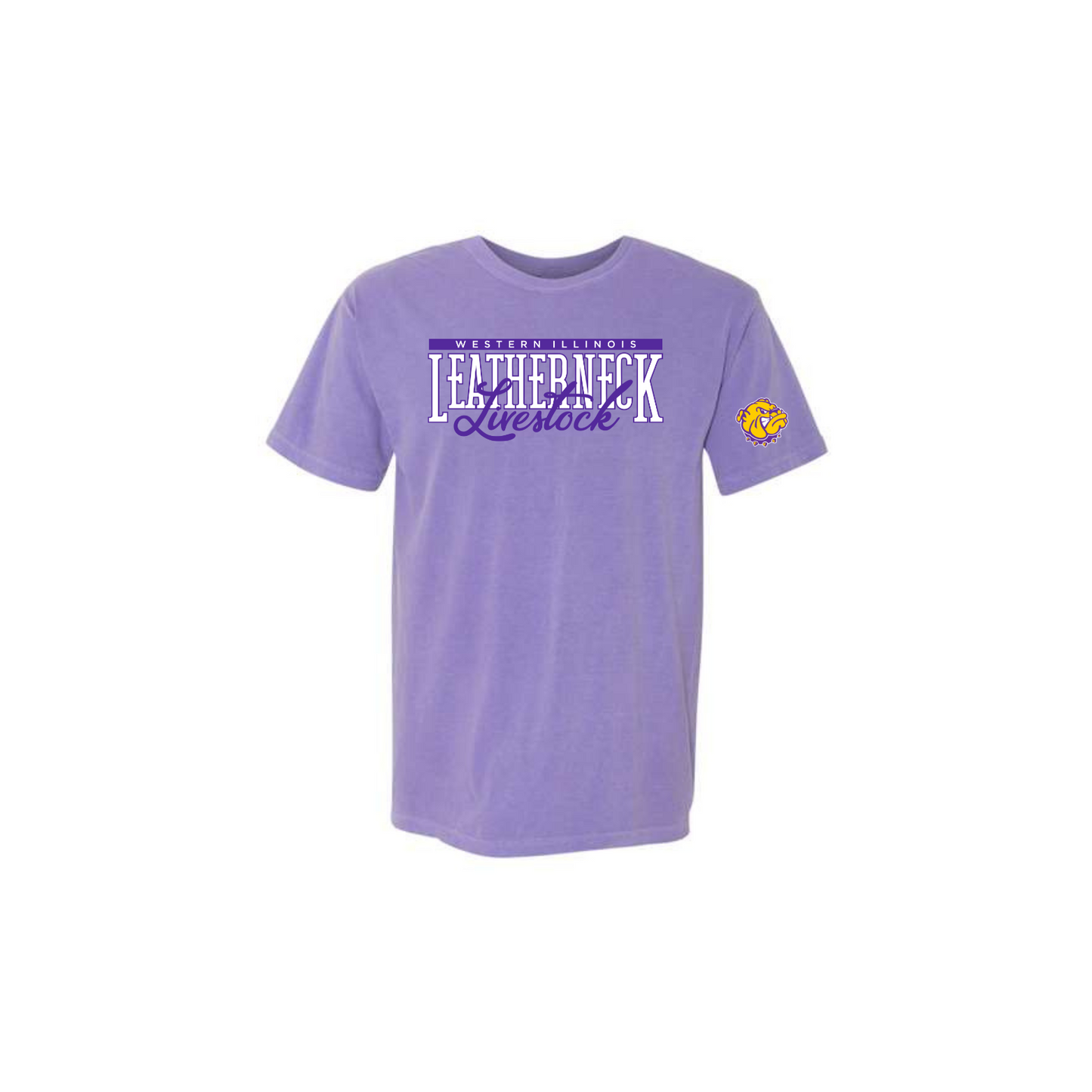Violet Comfort Colors Garment Dyed T-Shirt - Adult, Youth & Toddler (WIU)