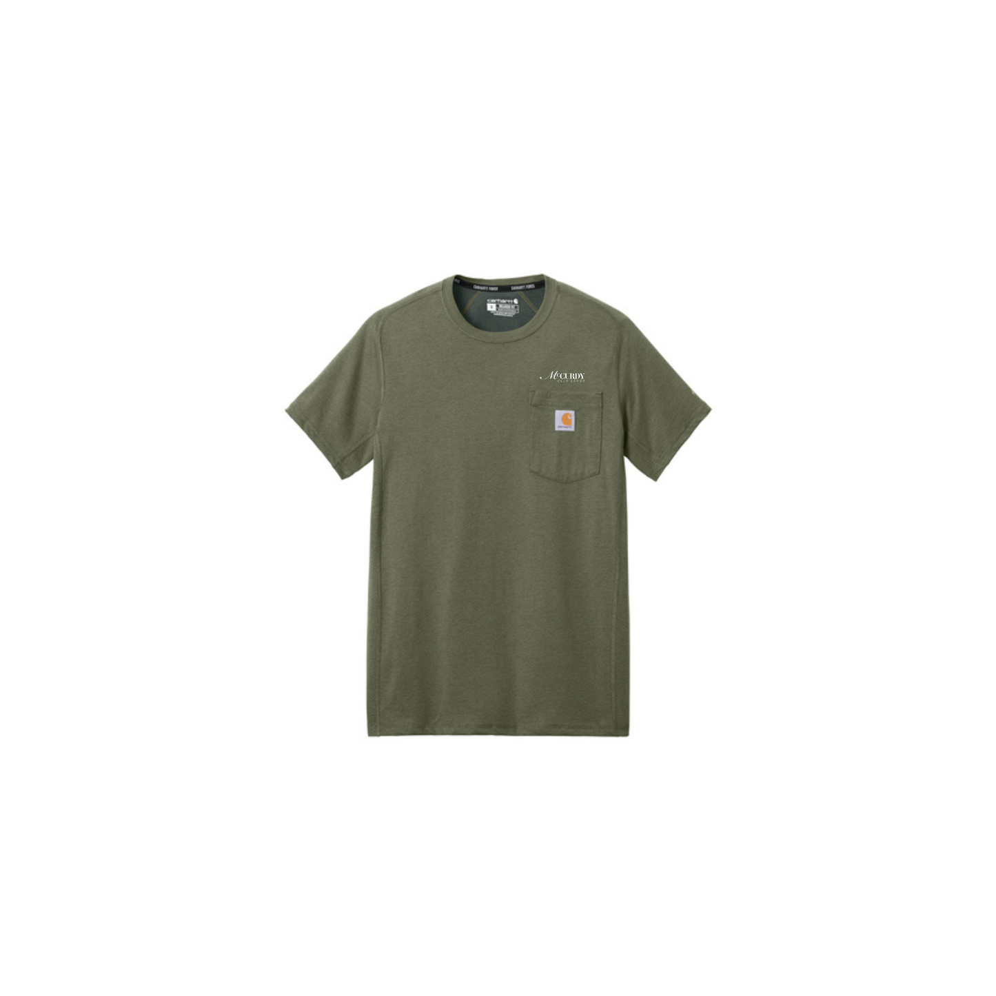 Carhartt Force Short Sleeve Pocket T-Shirt- Adult (McCurdy)