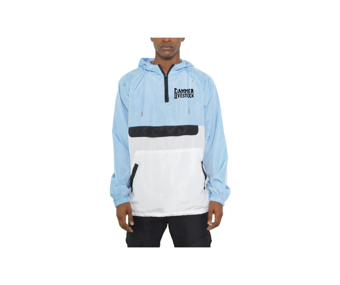 Color Block Anorak Jacket Pullover Windbreaker - Adult (Danner)