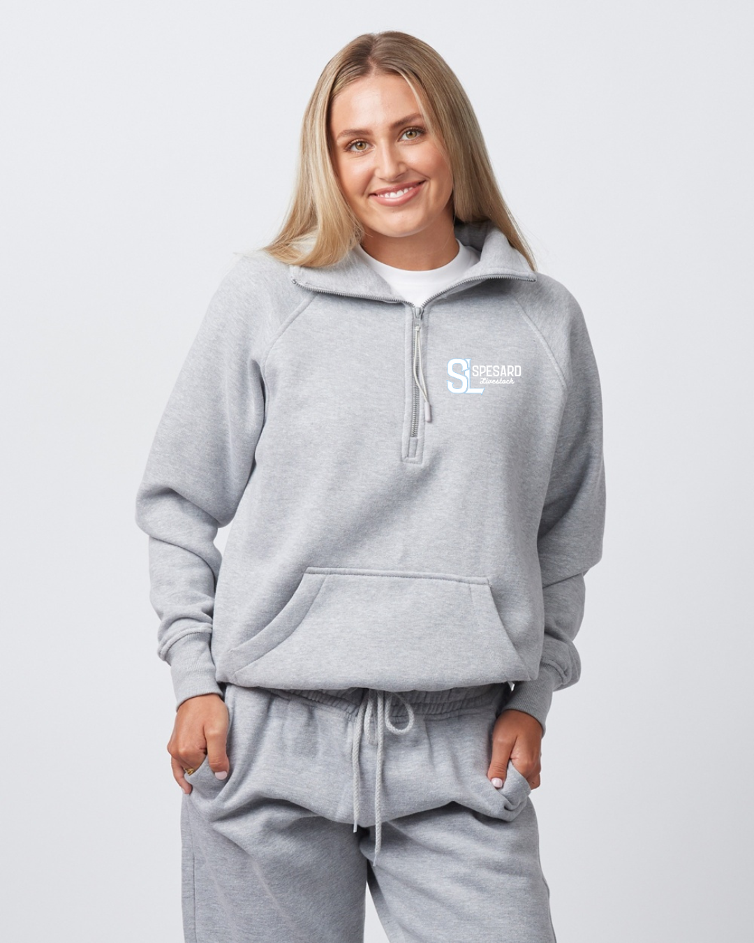 Ladies Boxy 1/2 Zip {Spesard}