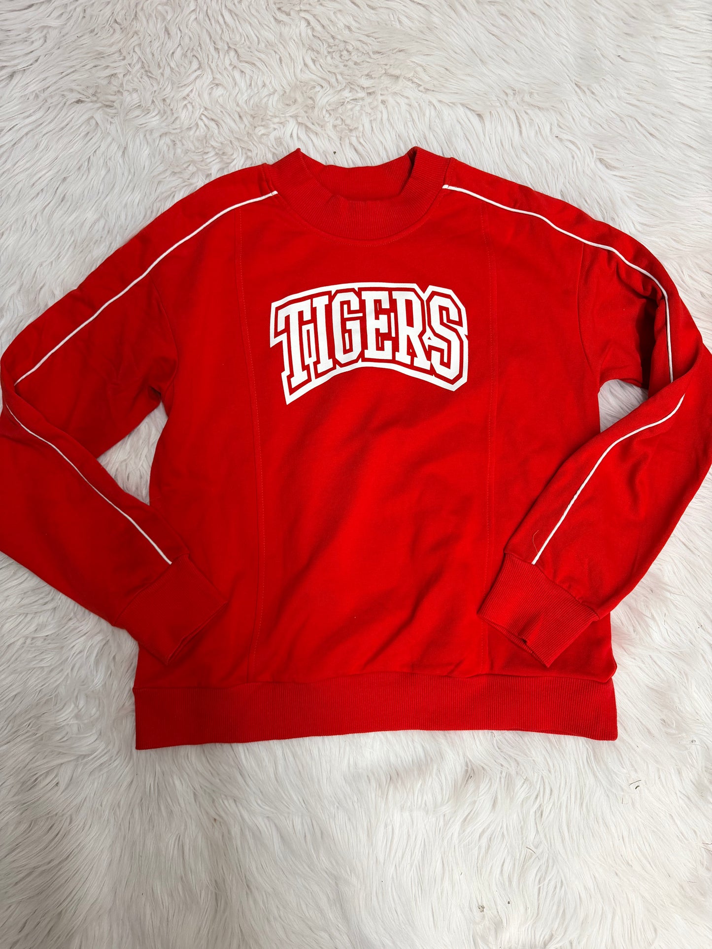 Mock Sweatshirt {Tigers}