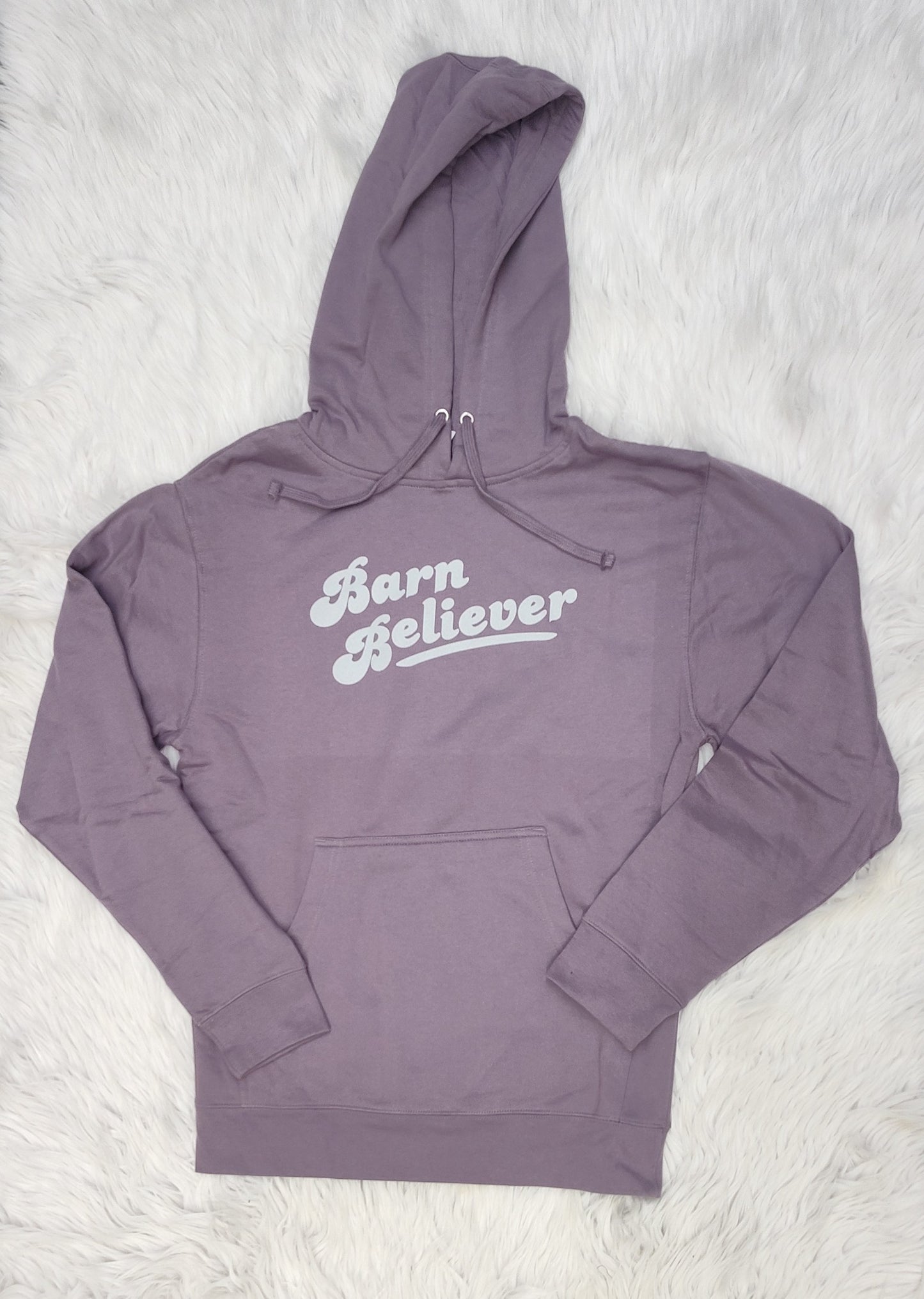 Purple Hoodie - Adult (Barn Believer)