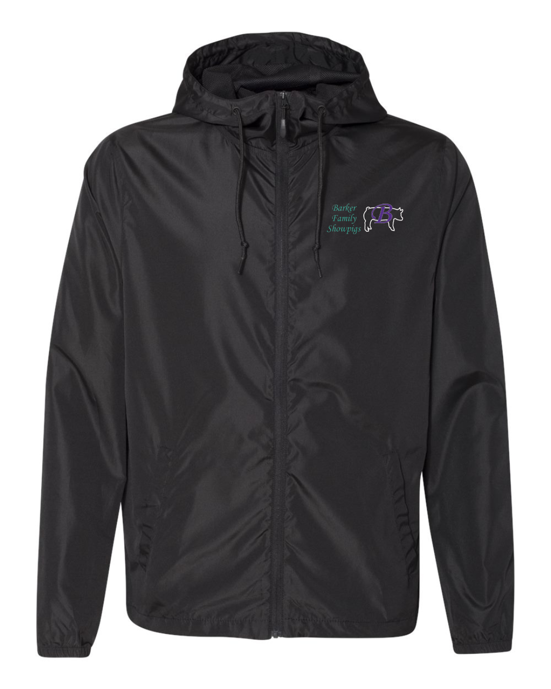Independent Lightweight Full Zip Windbreaker {Barker}