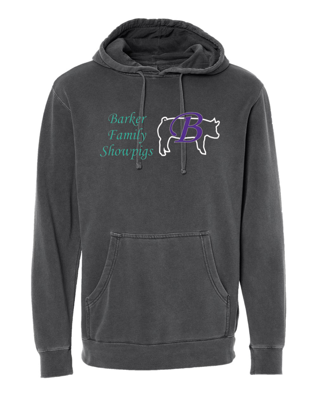 Independent Pigment Dyed Hoodie {Barker}