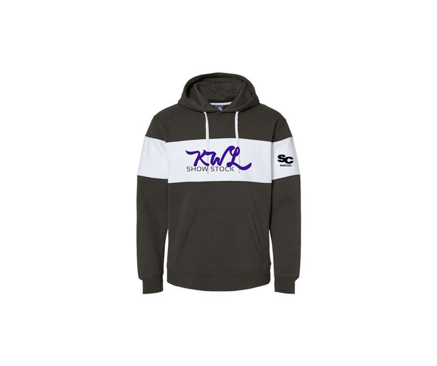 Colorblocked Hooded Sweatshirt - Adult (KWL)