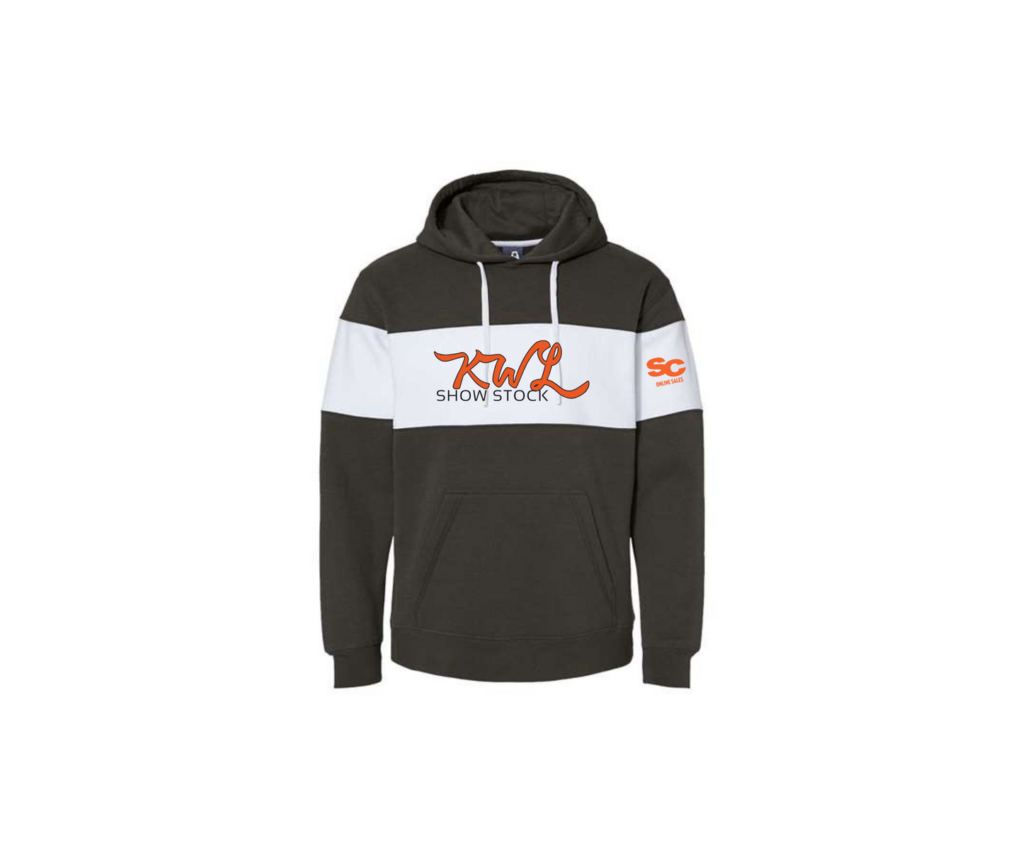 Colorblocked Hooded Sweatshirt - Adult (KWL)
