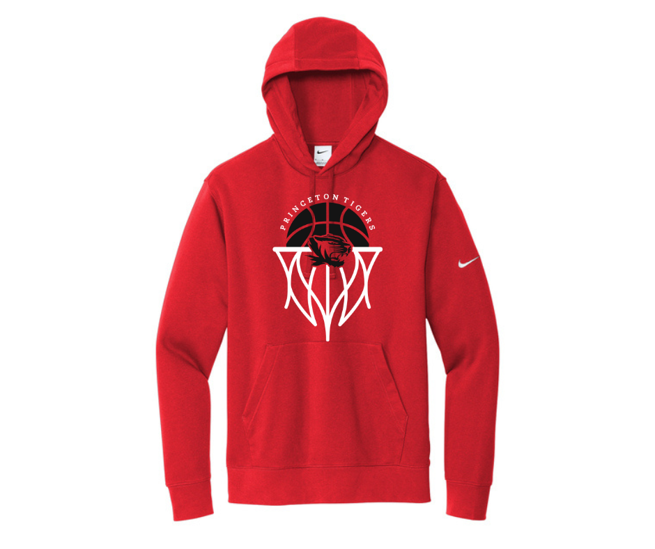 Team Edition Nike Club Swoosh Hoodie {Tiger Basketball}