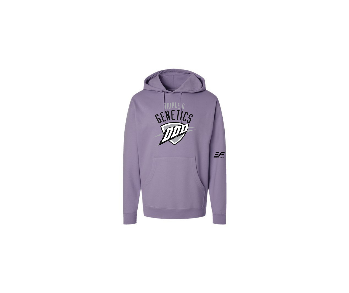 Independent Plum Hoodie - Adult (Triple D)