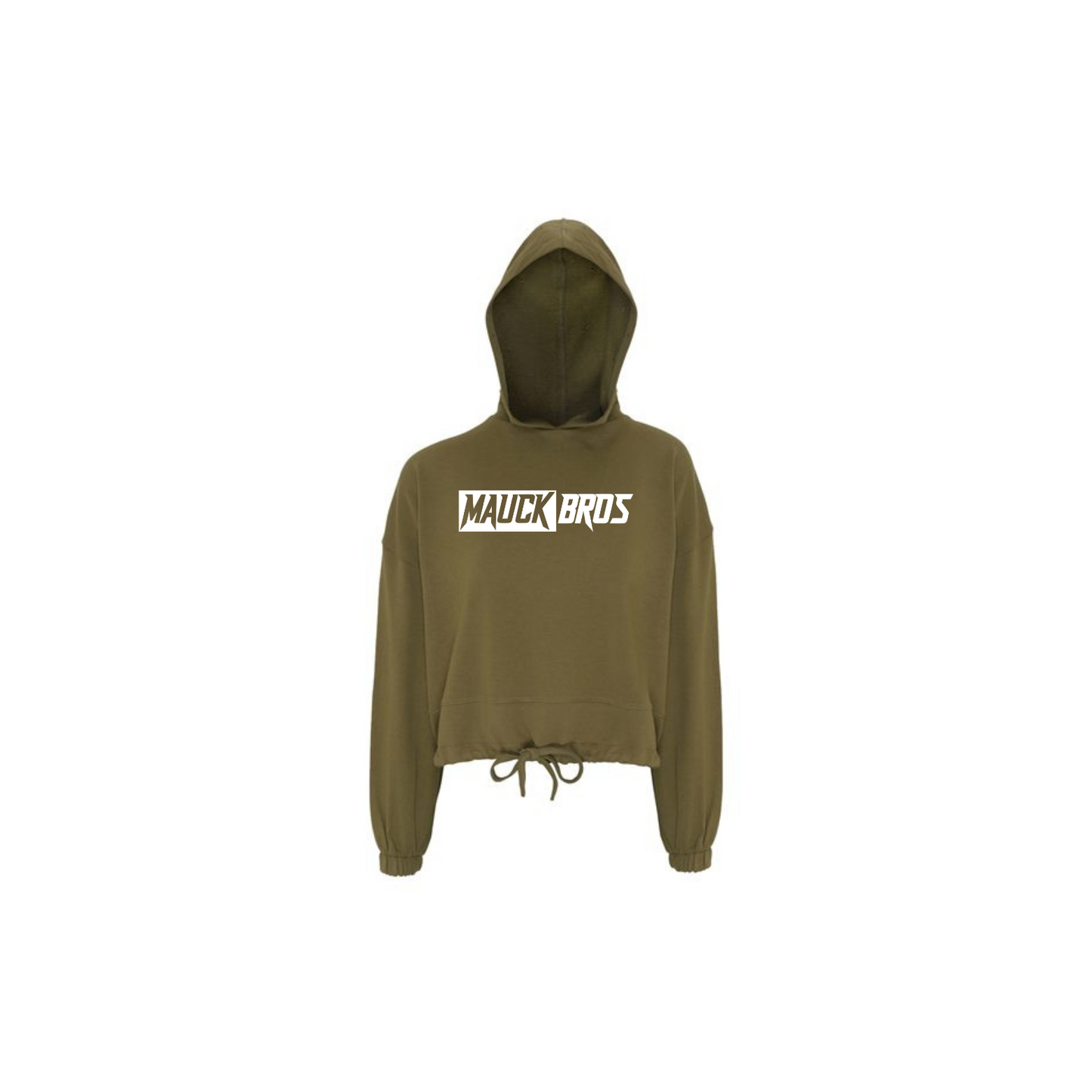 Ladies Cropped Drawstring Hoodie - Ladies (Mauck)