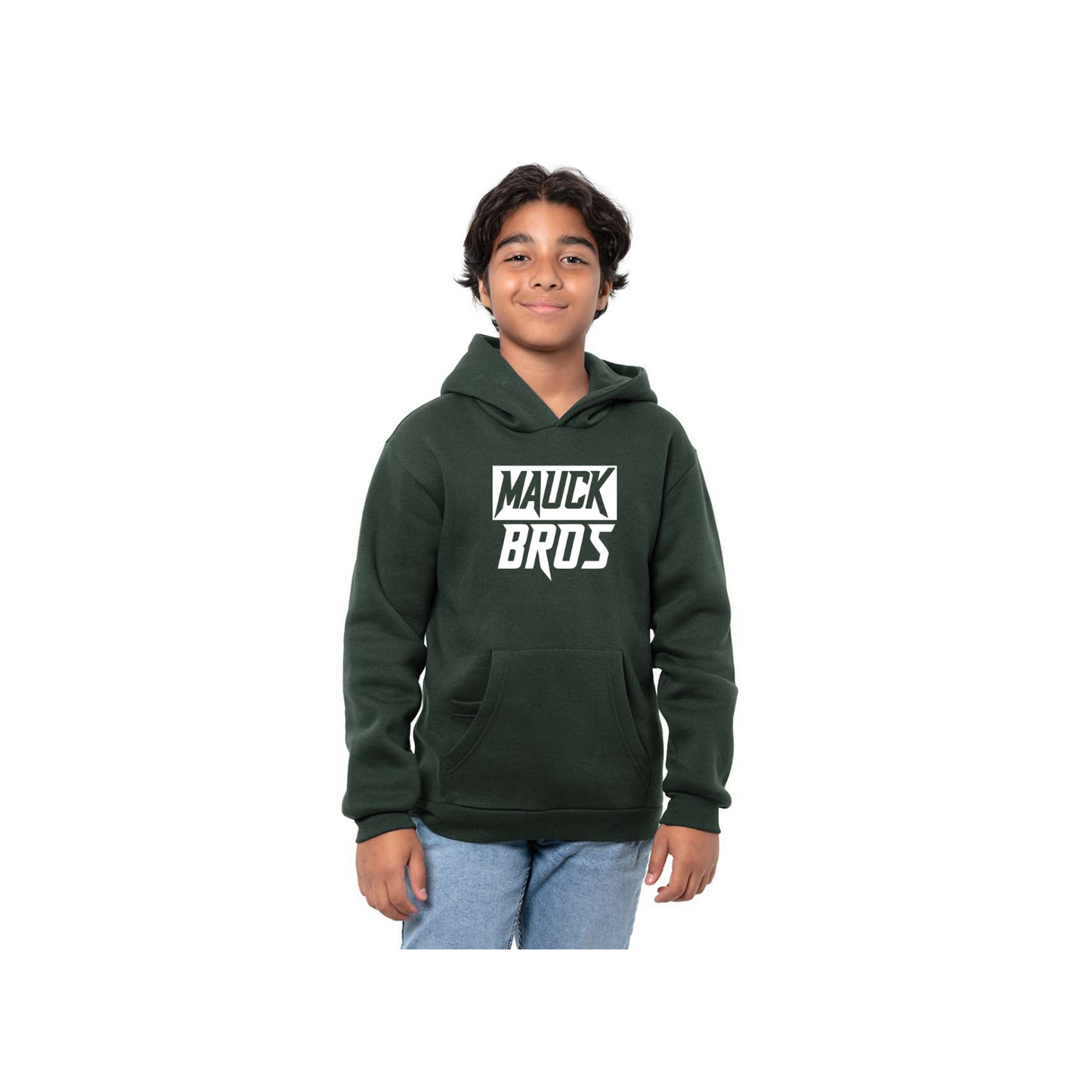 Youth Fleece Hooded Sweatshirt - Youth (Mauck)