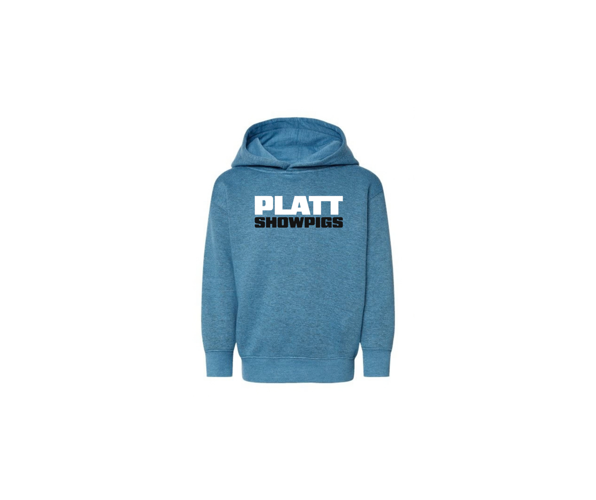 Blue Toddler Pullover Fleece Hoodie - Toddler (Platt)