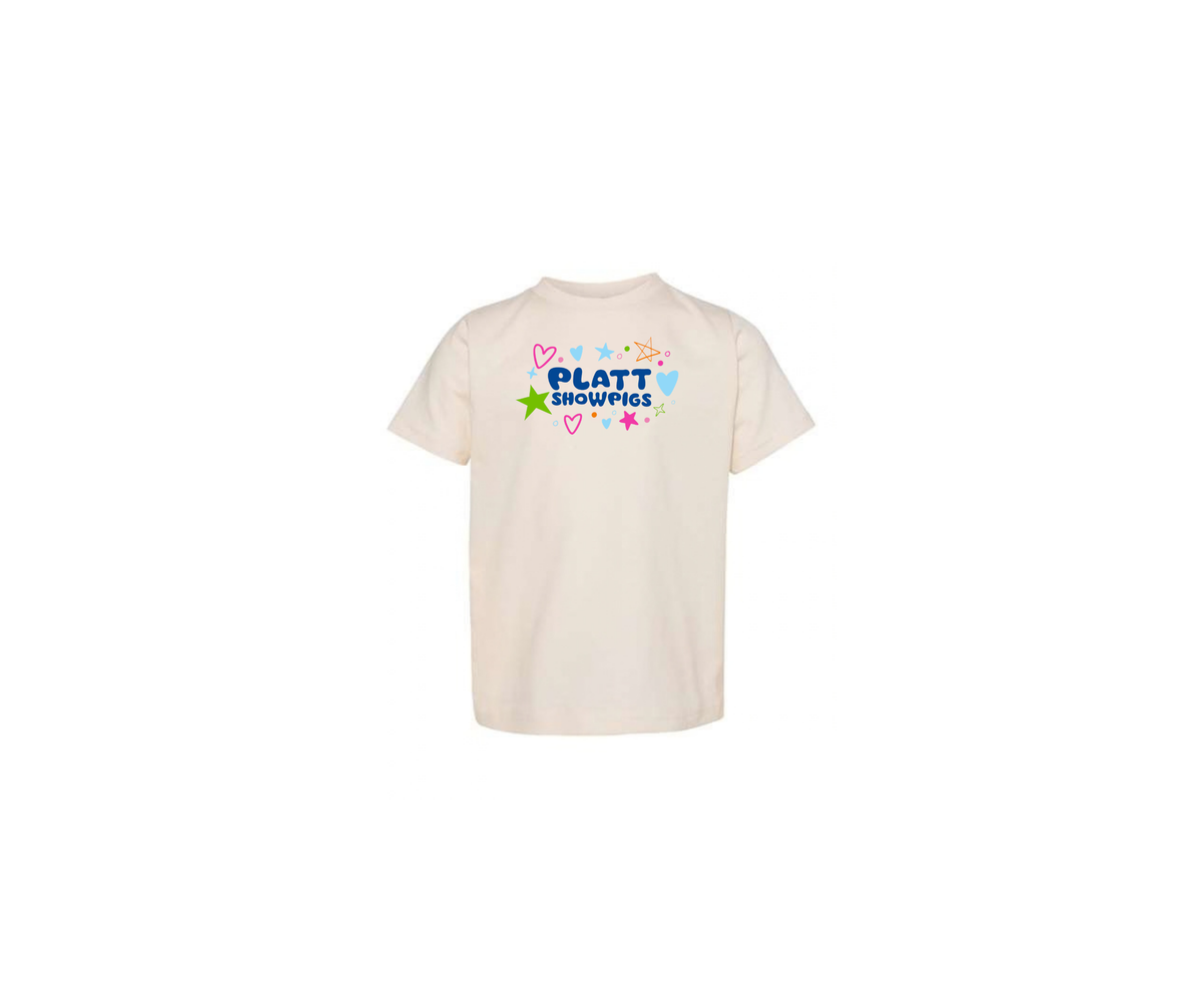 Ivory Toddler Fine Jersey Tee - Toddler (Platt)