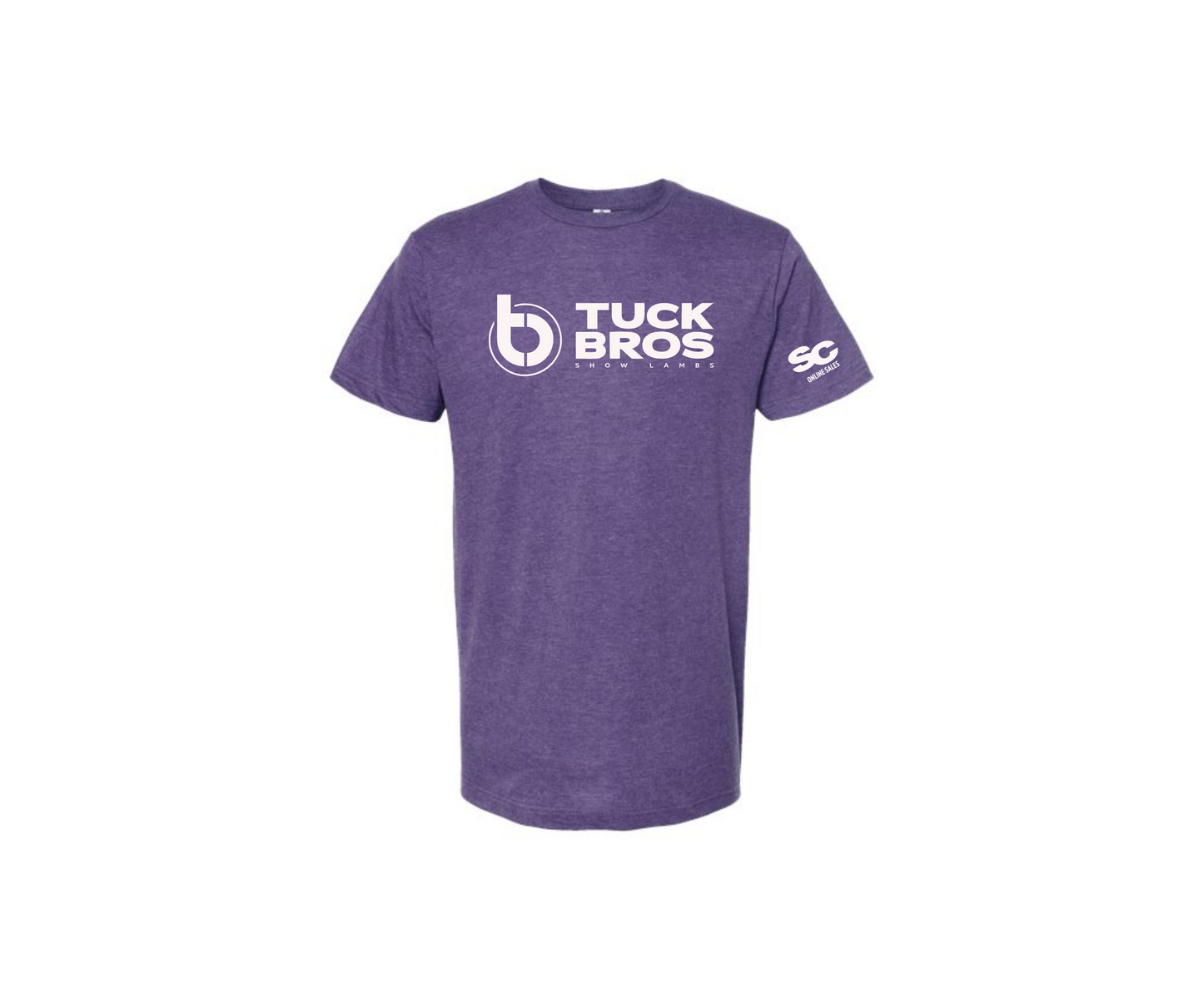Tultex Fine Jersey Purple Tee - Adult & Youth (Tuck)