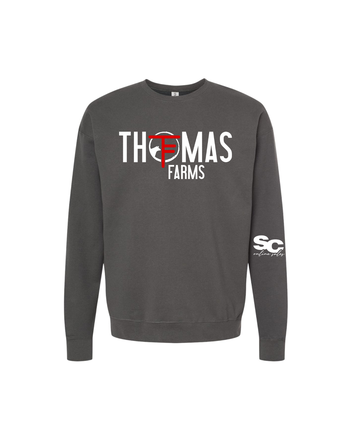 Fleece Crewneck Sweatshirt - Adult & Youth (Thomas Farms)