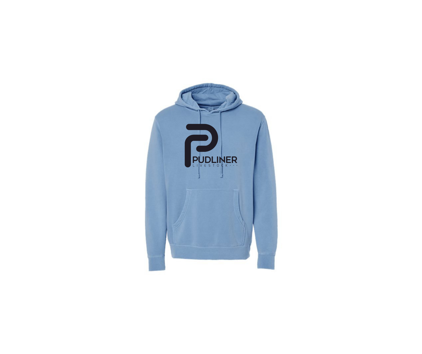 Midweight Pigment-Dyed Hooded Sweatshirt - Adult & Youth (Pudliner)