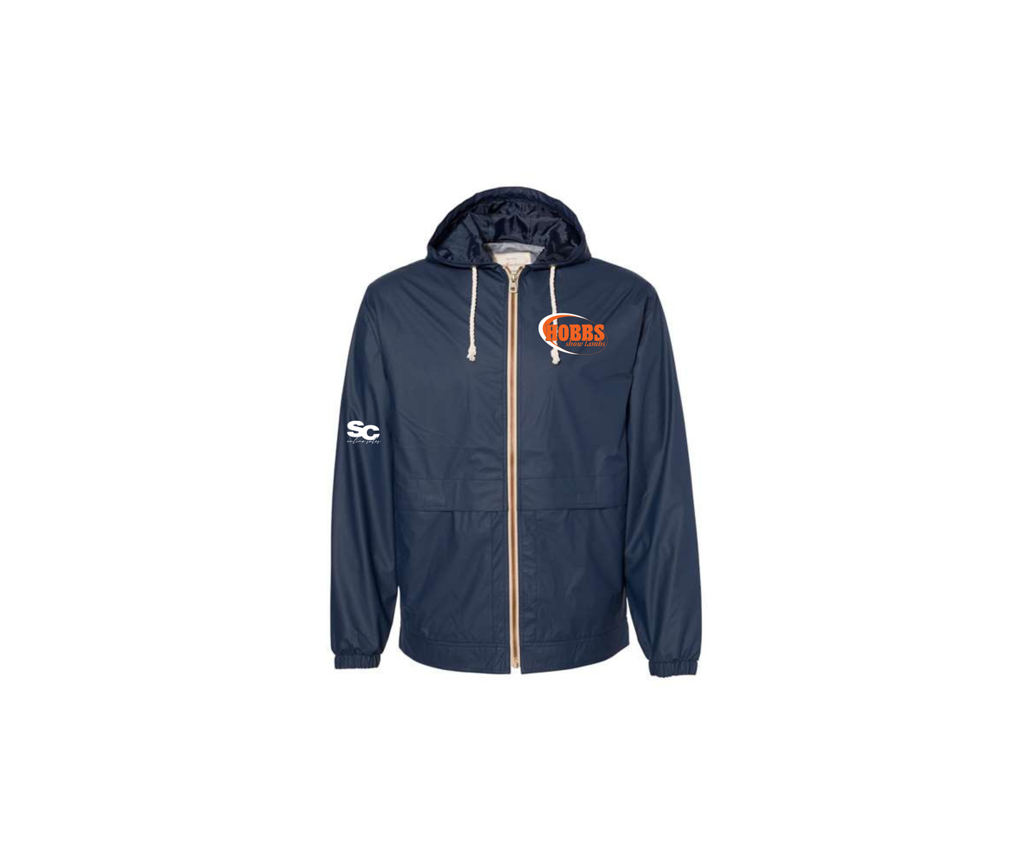 Vintage Hooded Rain Jacket - Adult (Hobbs)