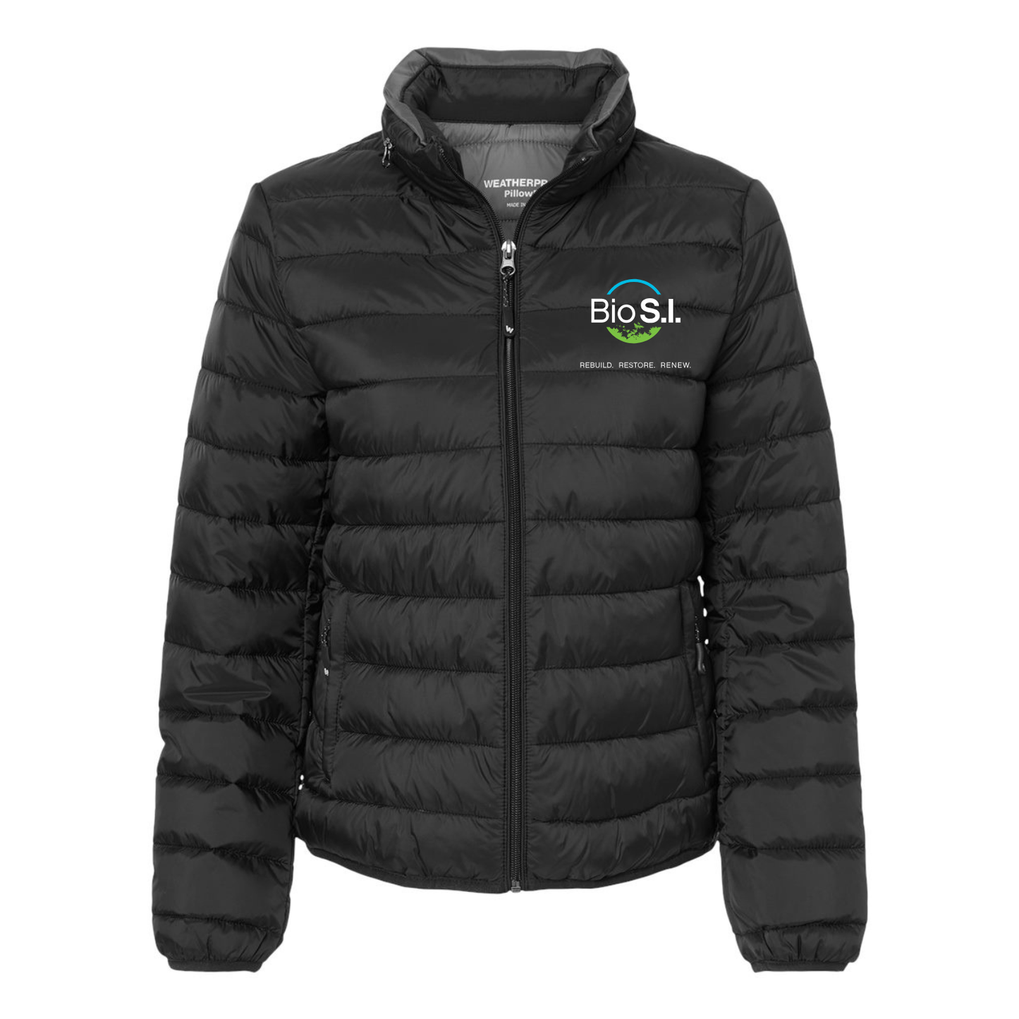 Women's Weatherproof PillowPac Puffer Jacket {Bio S.I.}