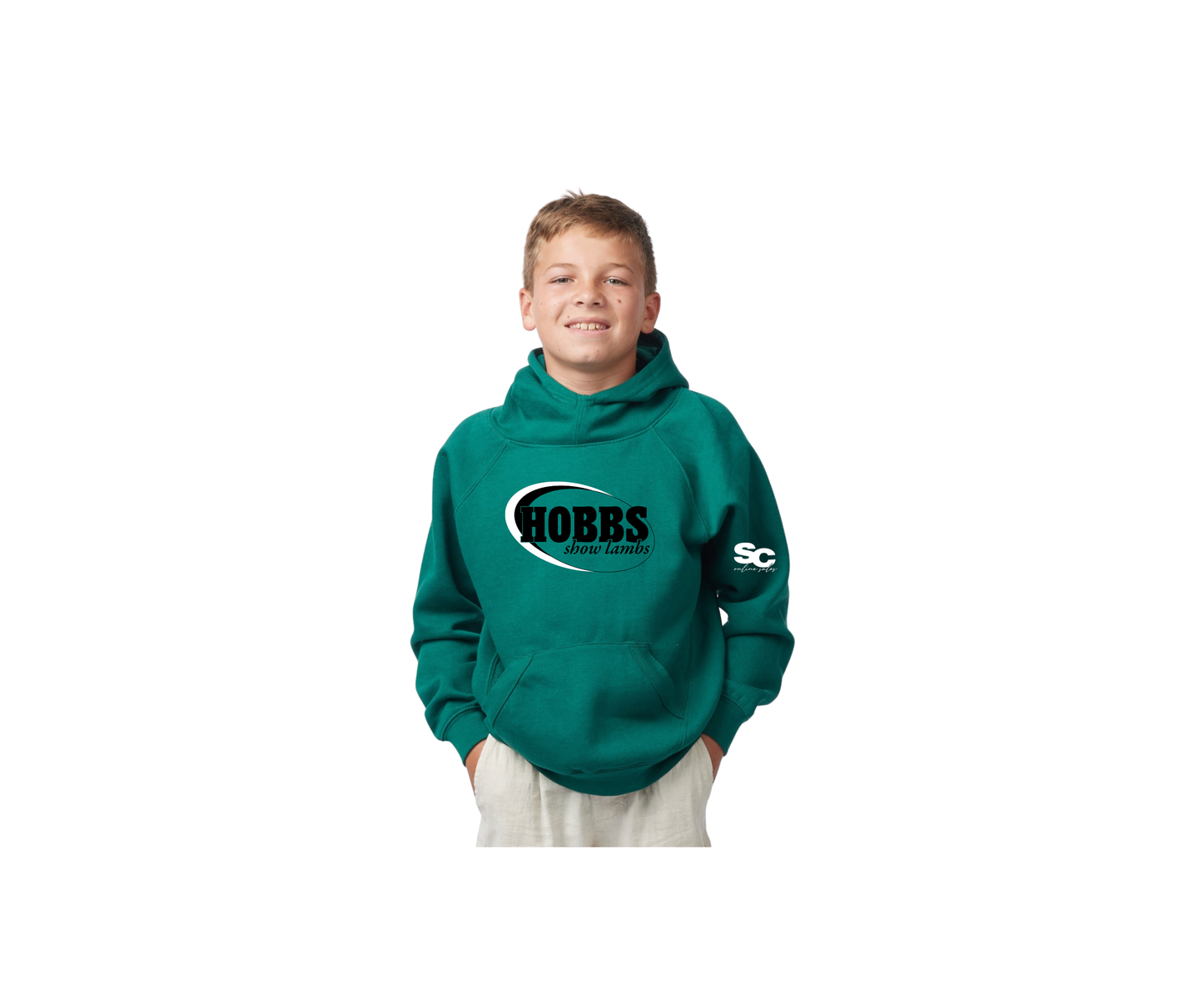 Youth Scuba Neck Pullover Hoodie - Youth (Hobbs)
