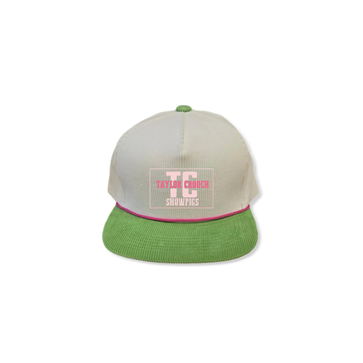 Two Tone Corduroy Rope Snapback Hat