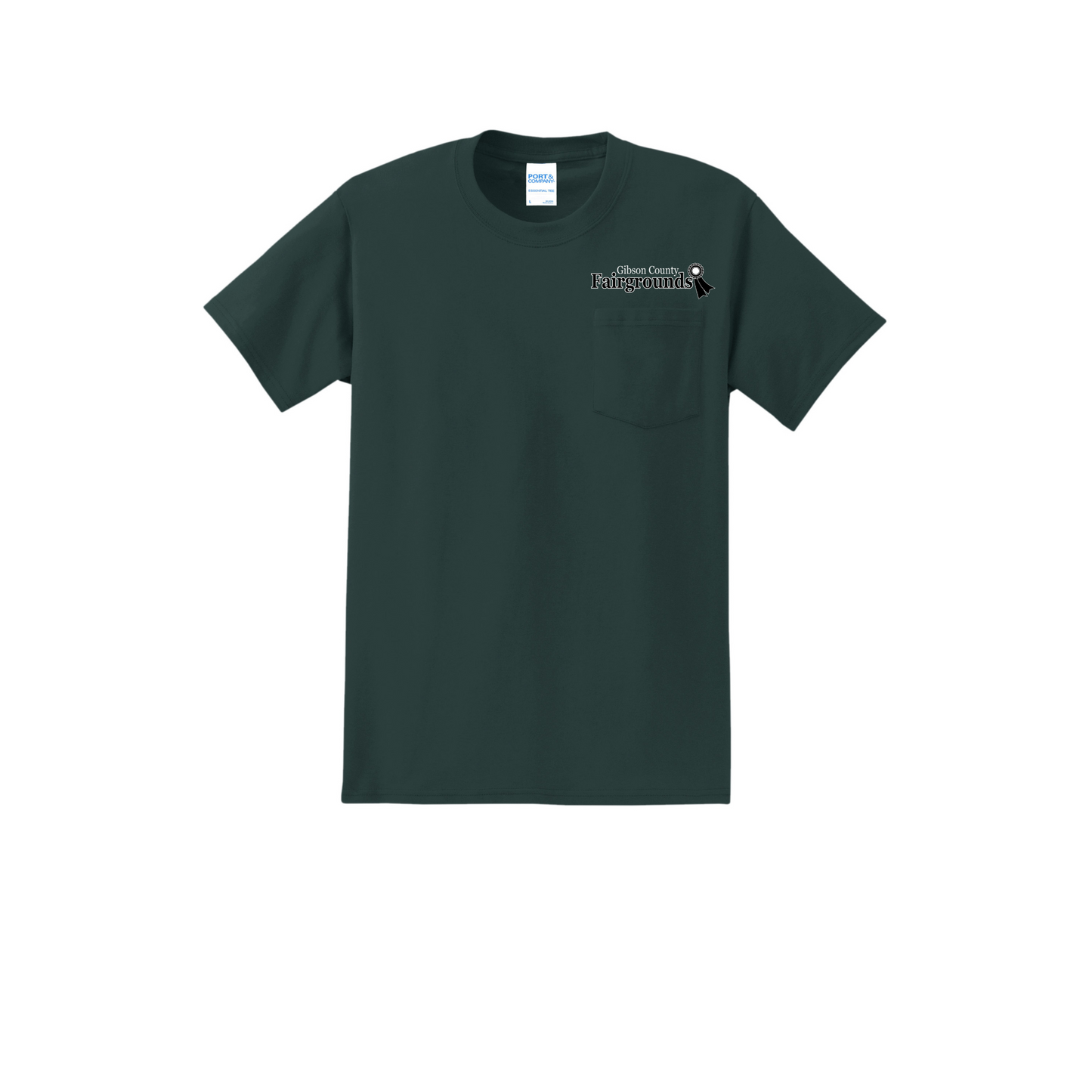 Short Sleeve Pocket Tee {Gibson Co Fair}