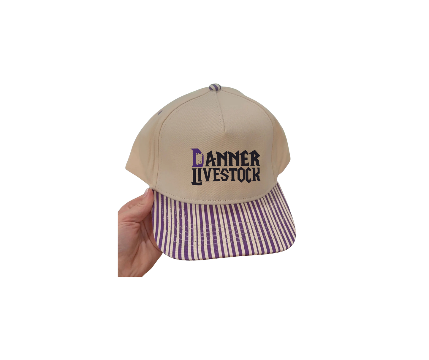 Purple Stripes Trucker Hat (Danner)