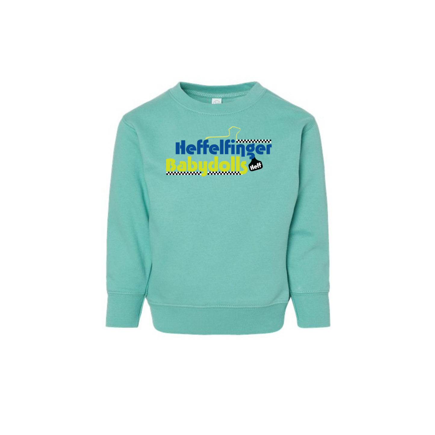 Toddler Crewneck Sweatshirt - Heffelfinger Babydolls (Heff)