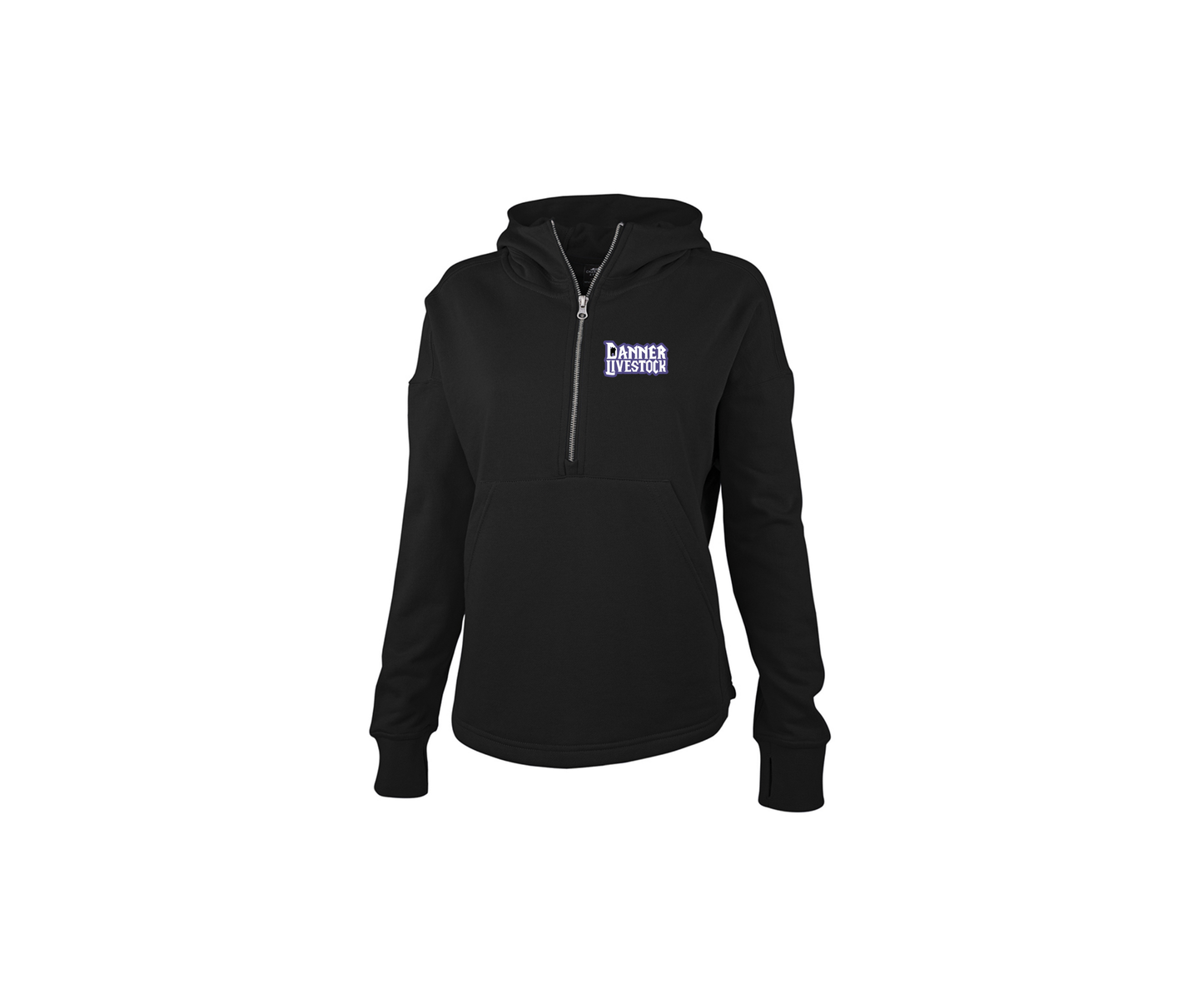 Ladies Scallop Quarter Zip (Danner)