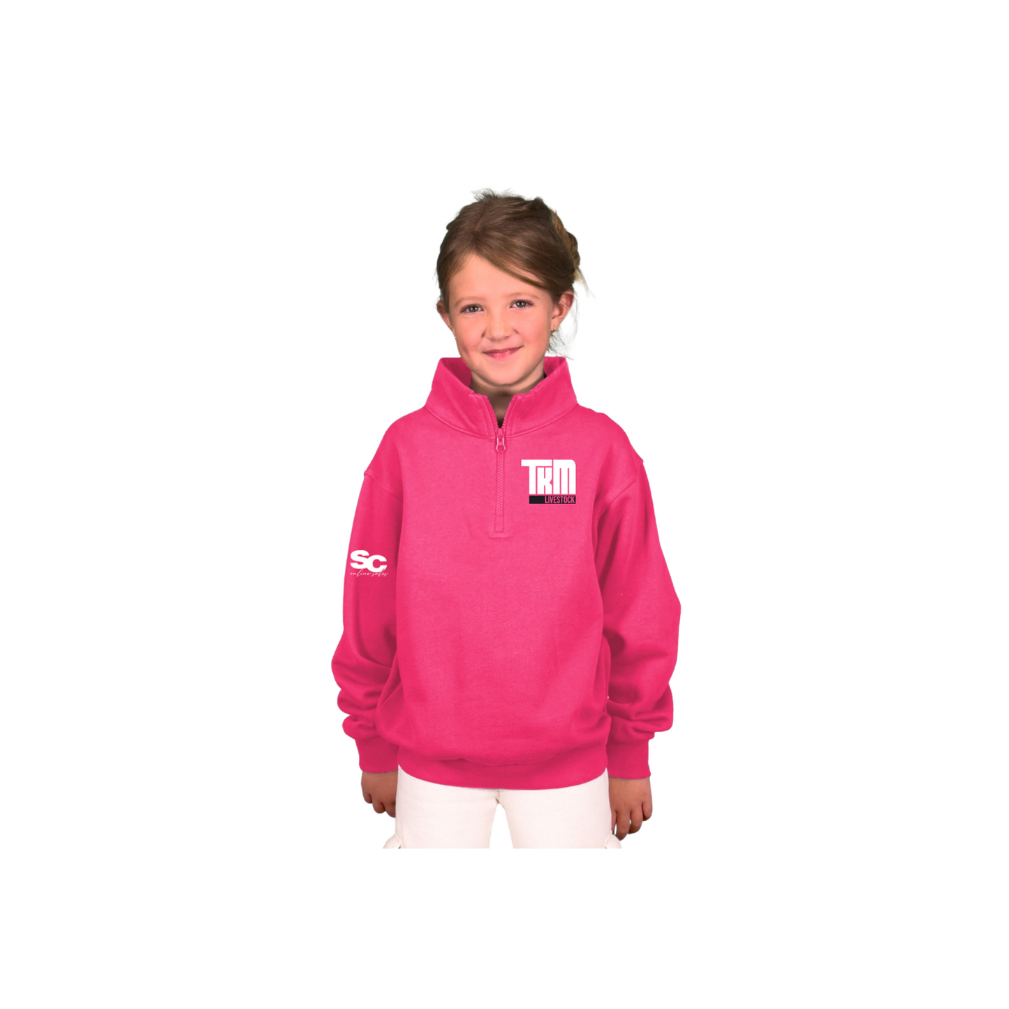 Youth Quarter Zip Pullover - Youth (TKM)