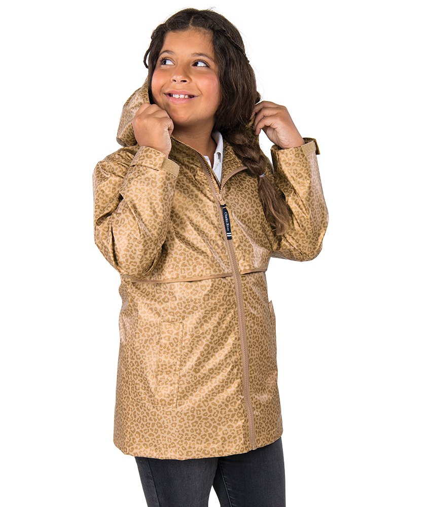 The Leopard Lovers Rain Jacket {Girls}