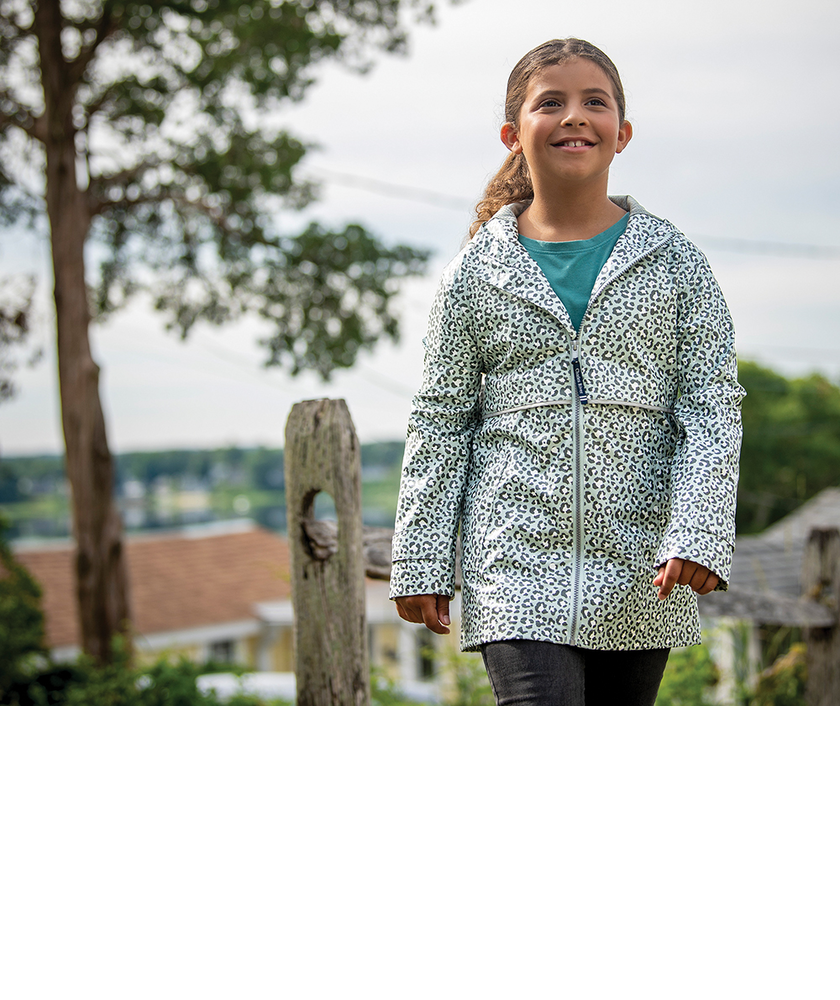 The Leopard Lovers Rain Jacket {Girls}