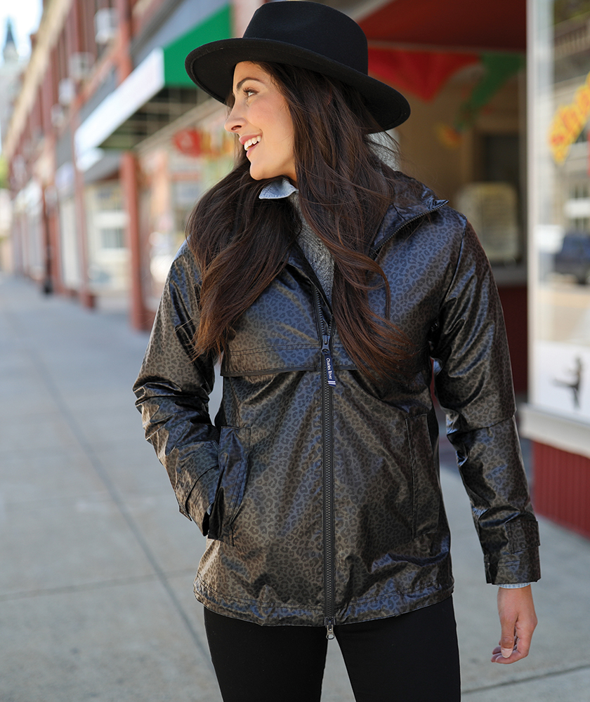 The Leopard Lovers Rain Jacket