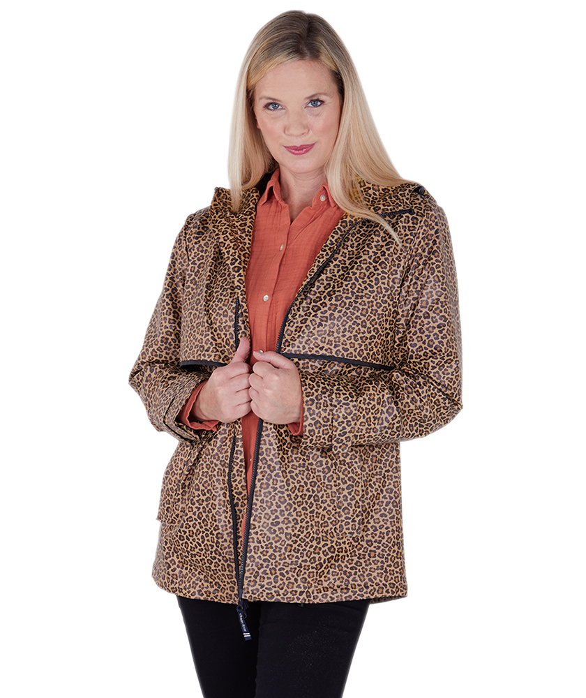 The Leopard Lovers Rain Jacket