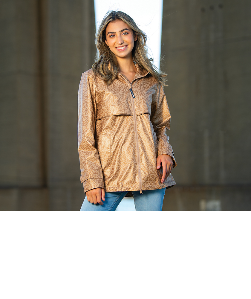 The Leopard Lovers Rain Jacket