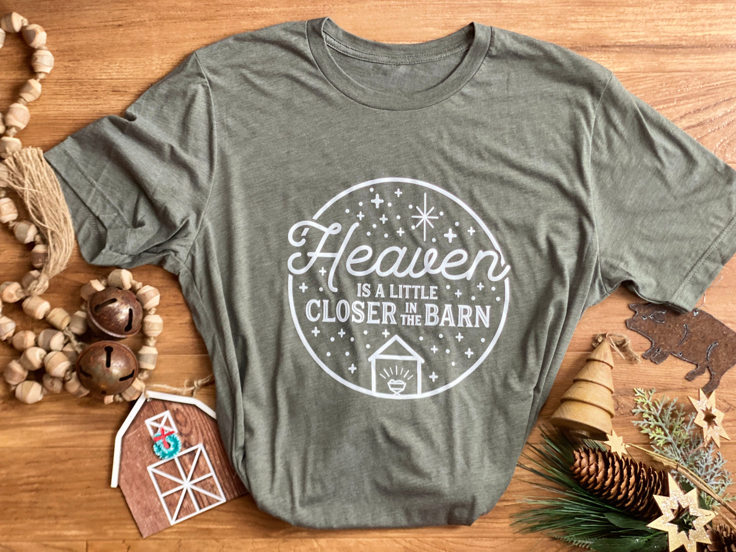 Military Green Bella Tee - Adult & Youth (Heaven)