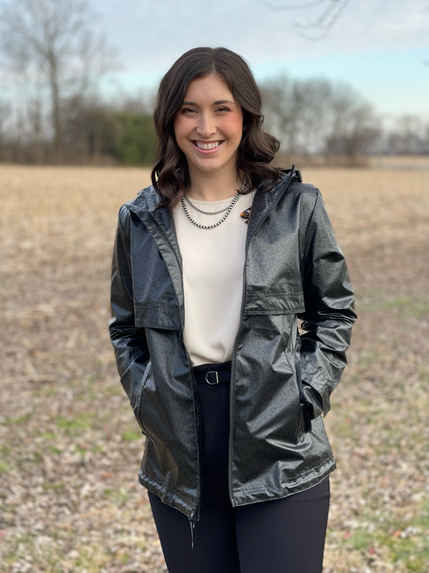 The Leopard Lovers Rain Jacket