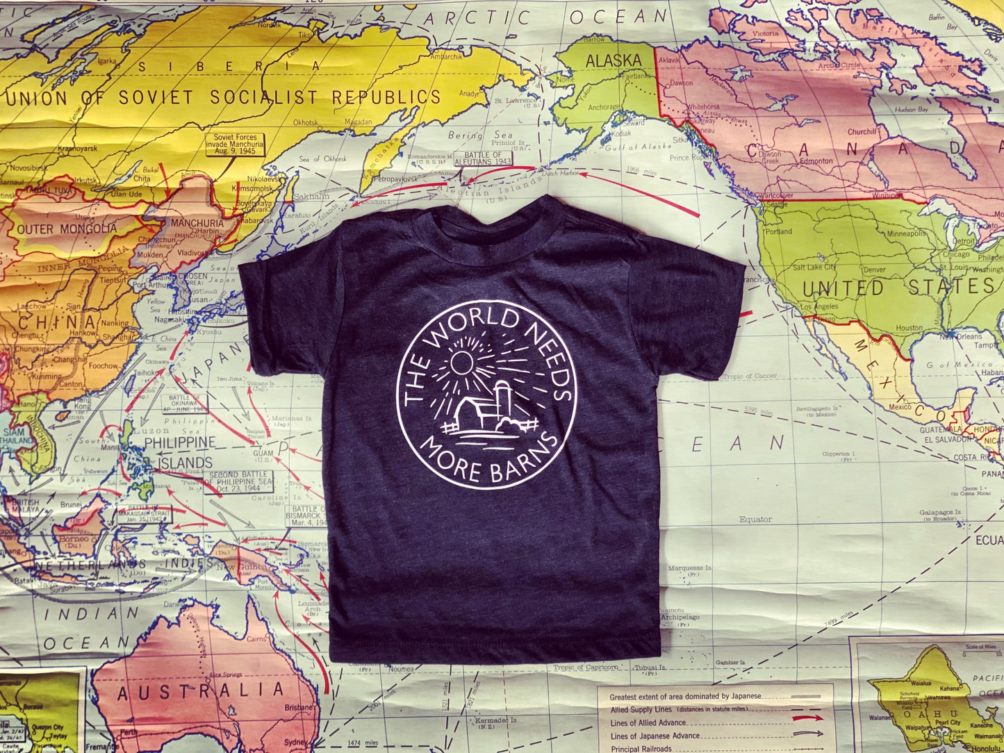 Bella Black Short Sleeve - Toddler (More Barns)