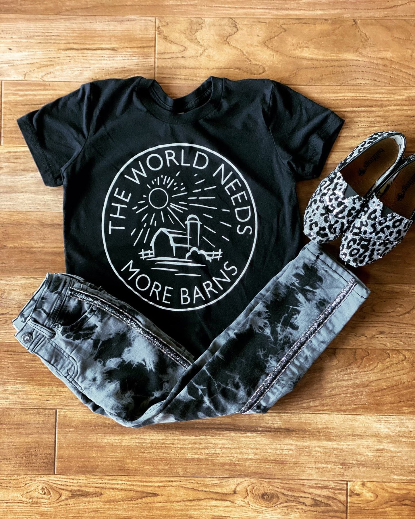 Bella Canvas Triblend Black Short Sleeve - Adult & Youth (More Barns)
