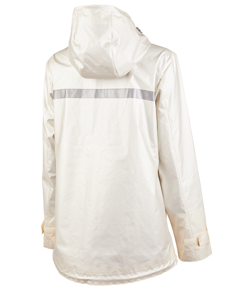 Women's Metallic Rain Jacket {Tiger Track}