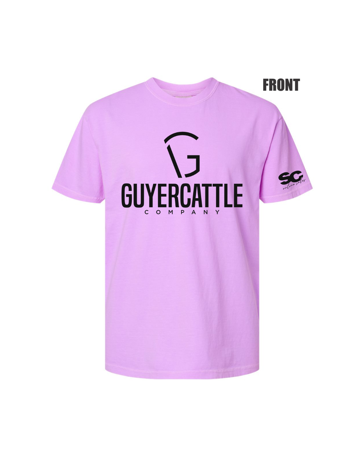 Garment Dyed Short Sleeve Tee - Adult (Guyer)