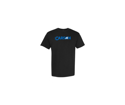Black Garment-Dyed T-Shirt - Adult (Carson)