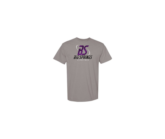 Grey Garment-Dyed T-Shirt - Adult & Youth (Big Springs)