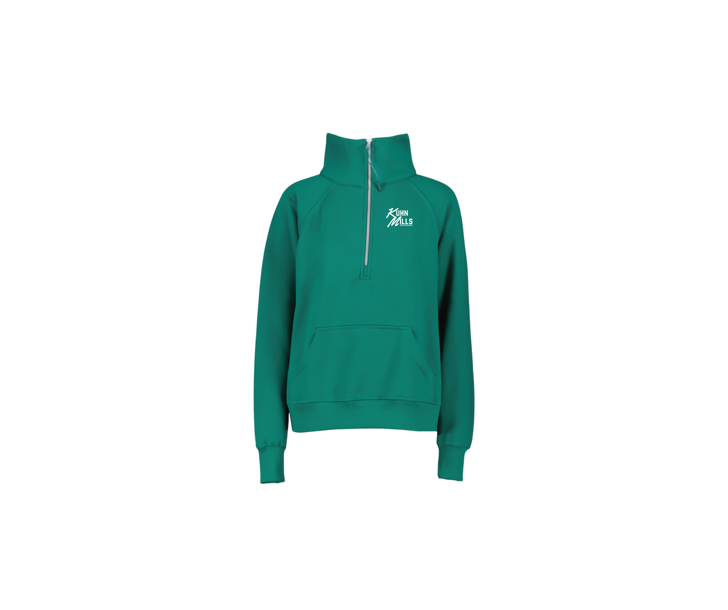 Ladies Boxy Half Zip Fleece - Ladies & Youth (Kuhn Mills)