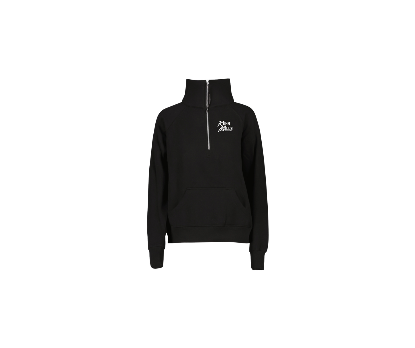Ladies Boxy Half Zip Fleece - Ladies & Youth (Kuhn Mills)