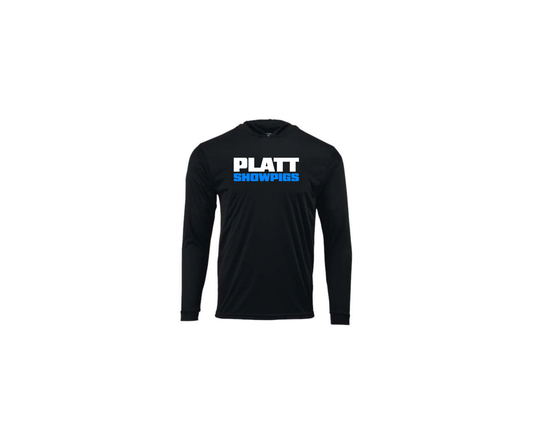 Youth Performance Hooded Long Sleeve T-Shirt - Youth (Platt)