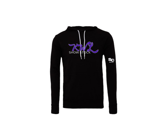 Black Bella Fleece Hoodie - Adult & Youth (KWL)