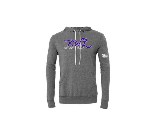 Gray Bella Fleece Hoodie - Adult & Youth (KWL)