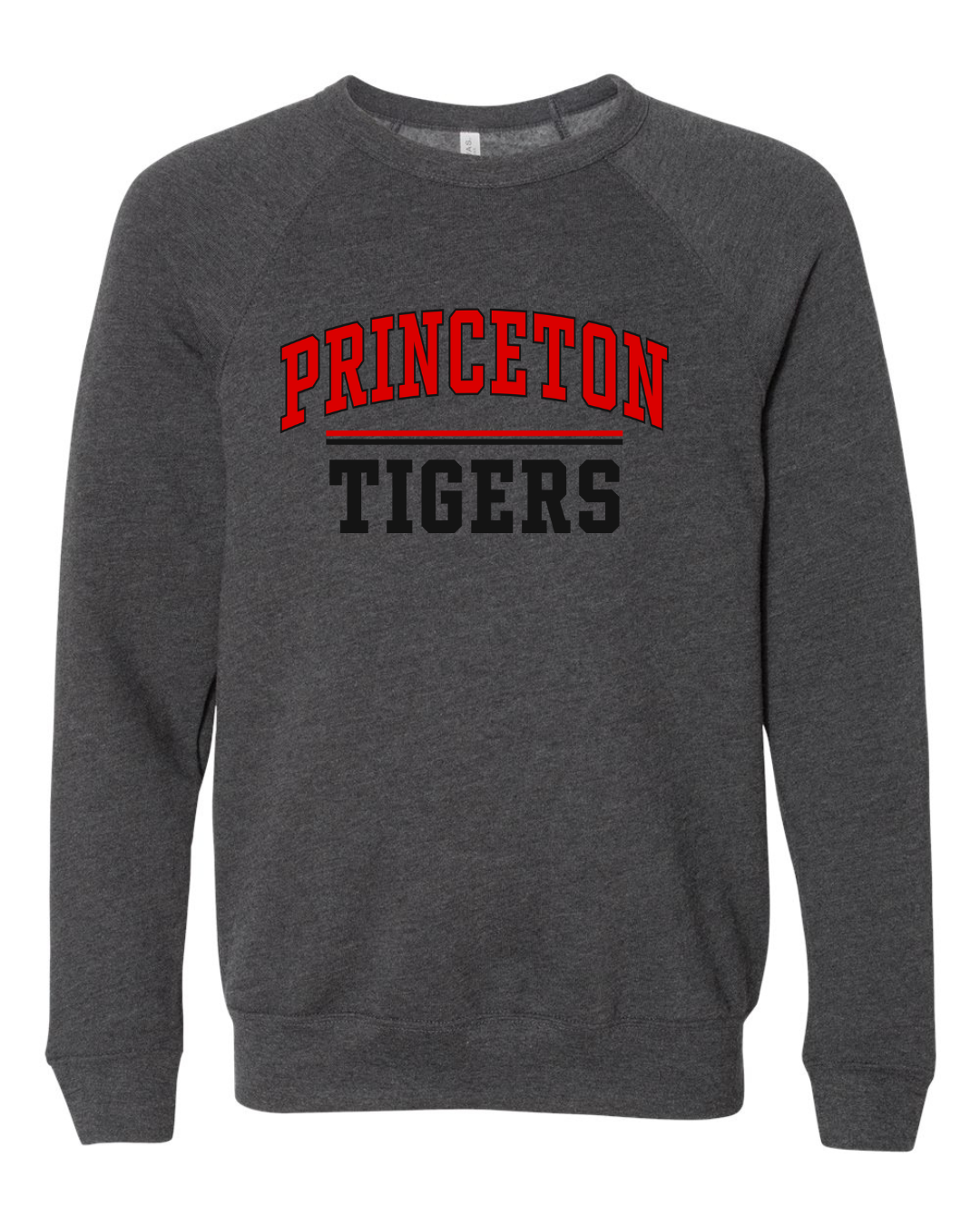 Bella Raglan Fleece Crewneck {Princeton Tigers}